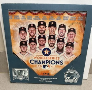 Monumento a placa en forma de placa local campeones de la Serie Mundial de los Astros de Houston 2017 MLB - Imagen 1 de 6