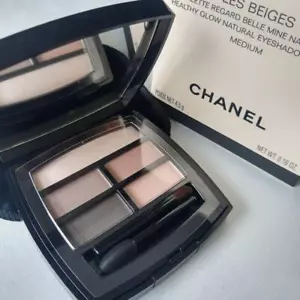 CHANEL LES BEIGES Healthy Glow Natural Eyeshadow Palette MEDIUM WARM TENDER COOL - Picture 1 of 20