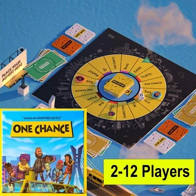 Board Game One Chance Cards Play Family fun and highly educational fun game - Image 1 of 4