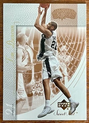 2002-03 Upper Deck Sweet Shot Tim Duncan #74 | San Antonio Spurs | HOF - Image 1 of 2