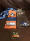 Tennessee Titans NFL Lanyard, LP field Silver Pin, Clear Holder/Titans On It