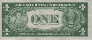 USA $1 Silver Certificate Series of 1935 A Block W-B Circulated Banknote A26W - Picture 1 of 2