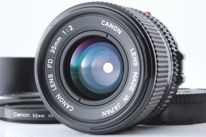 [MINT w/HOOD] Canon New FD NFD 35mm f/2 Wide Angle Prime Lens For A-1 F-1 JAPAN