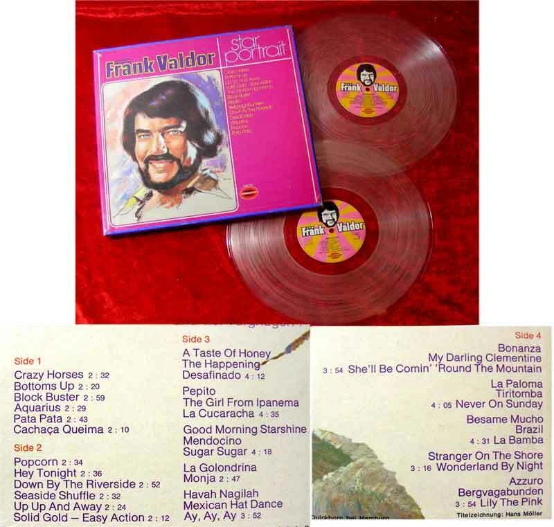 2LP Box Frank Valdor: Starportrait (Somerset 766/767) D Clear Vinyl - Bild 1 von 1