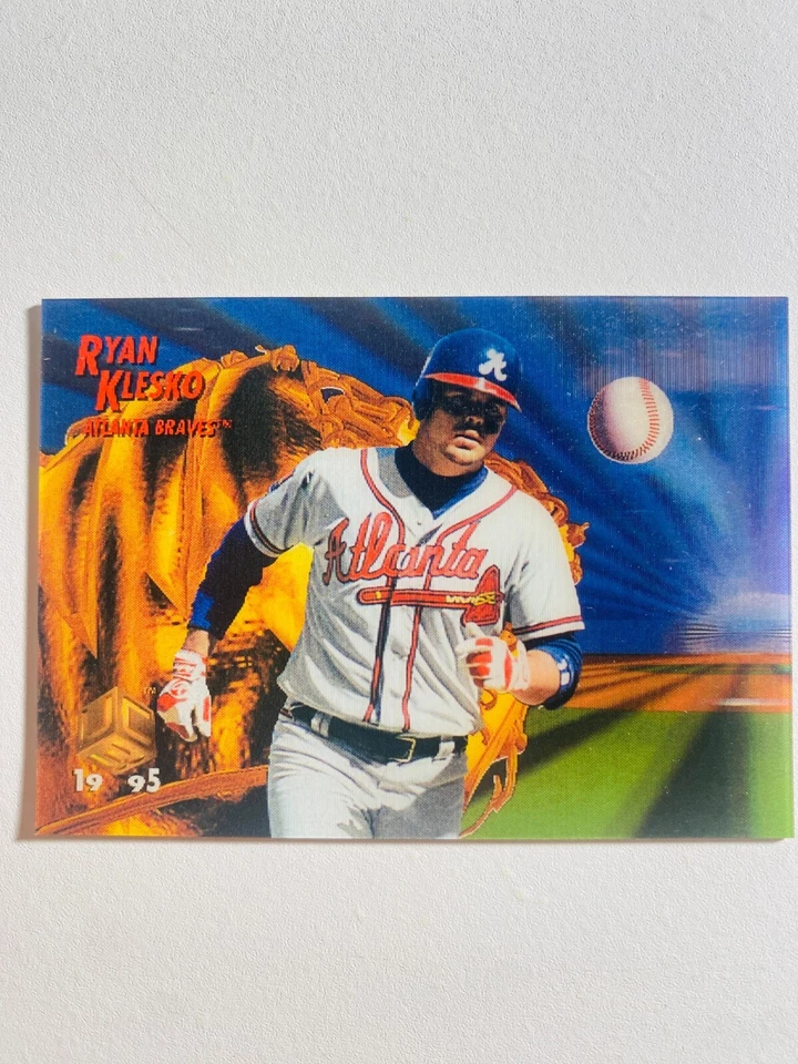1995 PINNACLE #54 RYAN KLESKO ROOKIE NM-MT MLB BASEBALL CARD - Image 1 of 1