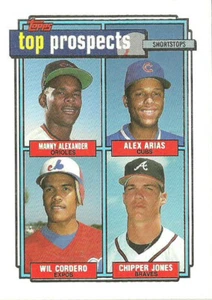 TOP PROSPECTS - SHORTSTOPS #551 - TOPPS NM-MT 1992 - Picture 1 of 2