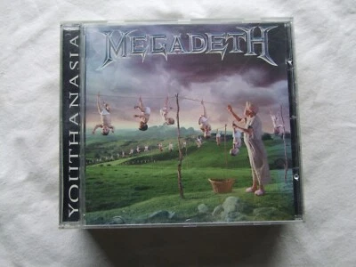 MEGADETH-" YOUTHANASIA" CD 1ST PRESS 1994 NO IFPI - Bild 1 von 3