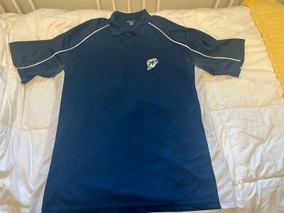 Miami Dolphins Golf Shirt- NFL Team Apparel XXL - Image 1 of 4