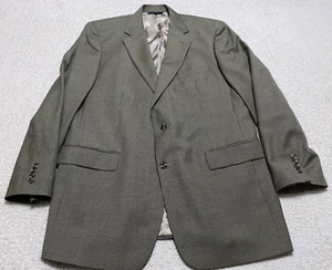 Blazer Brooks Brothers para hombre talla 44 multicolor a cuadros dos botones lana cachemir - Imagen 1 de 15