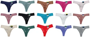 INC International Concepts Floral Lace Solid Tanga Panty Damenunterwäsche Neu mit Etikett - Bild 1 von 46