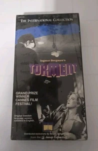 Torment Brand New, Sealed Igmar Bergmann Alf Sjoberg Janus Collection 1987 VHS - Picture 1 of 6