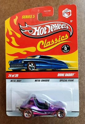 2009 Hot Wheels DUNE DADDY Spectraflame Purple  CLASSICS SERIES 5 #24/30 RL 5 SP - Image 1 of 4