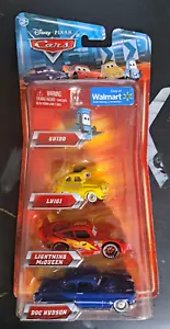 CARS - LUIGI GUIDO McQUEEN DOC HUDSON - Mattel Disney Pixar KMART - Foto 1 di 1