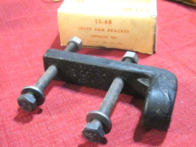 New 1961-1964 Chevrolet Impala, Biscayne, Belair idler arm bracket kit - Image 1 of 2