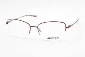 NEW ARISTAR CHARMANT AR18445 COLOR-515 RED AUTHENTIC EYEGLASSES 53-17 - Picture 1 of 4
