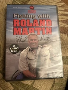 Fishing With Roland Martin (DVD) Largemouth Bass - Fishing - Angler - 2 Disc Set - Imagen 1 de 3