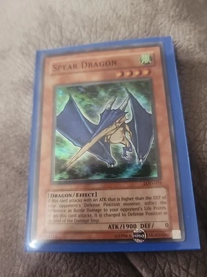 Yu-Gi-Oh! TCG Spear Dragon Legacy of Darkness LOD-035 Super Rare Unlimited - Image 1 of 3