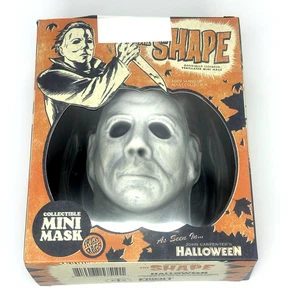 Halloween Michael Myers The Shape Collectible Mini Mask Fright Rags NEW Sealed - Picture 1 of 6