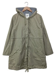 mama licious Damen Parka L grün Knopfleiste Kapuze - Bild 1 von 4