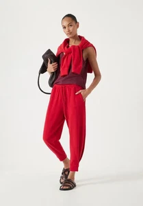 Hush Towelling Barrel Joggers size M - Picture 1 of 7