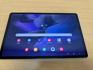 Samsung Galaxy Tab S7 FE SM-T733 128GB Tablet WiFi Only Silver - Picture 1 of 8