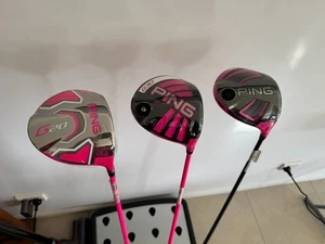 NEW PING GOLF G20 G30 G SERIES BUBBA WATSON PINK RH 9° 45.75" DRIVERS STIFF FLEX - Picture 1 of 18
