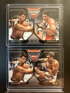 2011 Topps UFC Moment of Truth - Collision Course Griffin v. Bonnar/Rua Lot - Picture 1 of 2