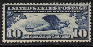 USA Scott C10 Mint Hinged (1927) - Picture 1 of 2