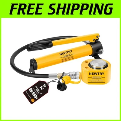 Gato hidráulico compacto de bajo perfil de 10 toneladas con función de retracción automática Foto 1 de 4