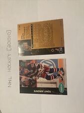 1991-92 Tony Amonte Parkhurst Rookie #114 X2 cards 