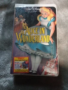 Alice In Wonderland VHS Sealed Walt Disney Masterpiece Edition. NEVER BEEN OPEN - Picture 1 of 6