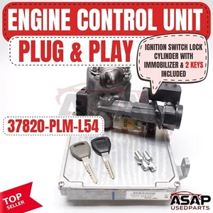 📌 PLUG & PLAY ECM ECU 1.7L AT HONDA CIVIC DX LX 2002 37820-PLM-L54 📌 - Picture 1 of 11