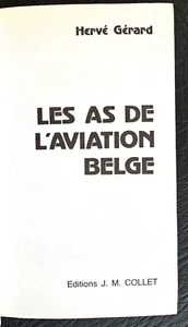 AVIATION BELGE, GUERRE 40/45: Les As de l'aviation belge - Imagen 1 de 3