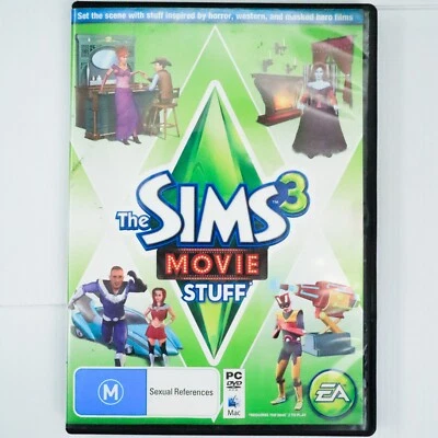 The Sims 3: Movie Stuff (WINDOWS / MAC OS PC Game DVD, 2013) Life Simulation - Image 1 of 4