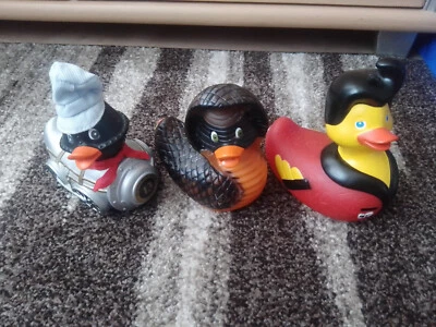 3 x Rubba Ducks - Conducktor, Ducksss, Duckee Love - Bild 1 von 3