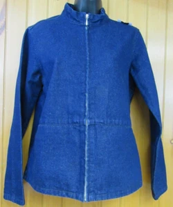 Chaqueta de mezclilla azul informal Tommy Jeans para mujer talla mediana elástica - Imagen 1 de 5