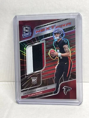 2022 PANINI SPECTRA NEXT ERA /75 JERSEY DESMOND RIDDER RC ROOKIE FALCONS - Image 1 of 2