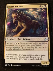 MTG Magic 1x x1 - Necropanther Ikoria:LOB Ed NM (Avl 8) -MakeOFFER - Imagen 1 de 3