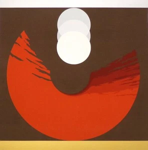 Thomas W. Benton Evolution Serie handsigniert Abstrakte Kunst Serigrafie 1981 OBO - Bild 1 von 5