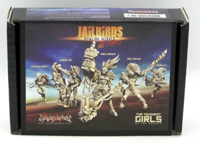 Raging Heroes 27293 Howling Jackals All Stars (Jailbirds) Female Mercenary Team - Image 1 of 4