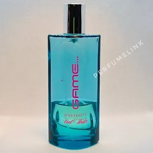 DAVIDOFF COOL WATER GAME 100ml EDT SPRAY WOMENS PERFUME..USED TOP NOTE MAY BE OF - Picture 1 of 2