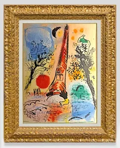 Marc Chagall handsigniert Originallithographie - gerahmt - Bild 1 von 8