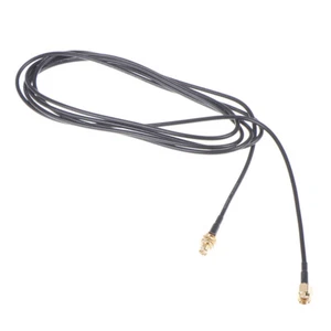 1PC 1m WiFi router antenna extension cable cord RG174 RP-SMA male to femal-b - Zdjęcie 1 z 8