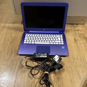 HP STREAM Notebook 13-C101NA LAPTOP Purple Spares / Repair, With Charger ✅