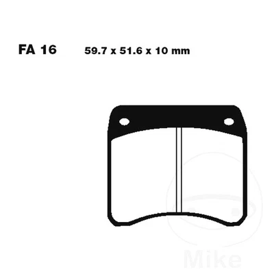 EBC Brake Pads Sintered HH front Fits Ducati Supersport 750 SS 1973-1974 - Imagem 1 de 4