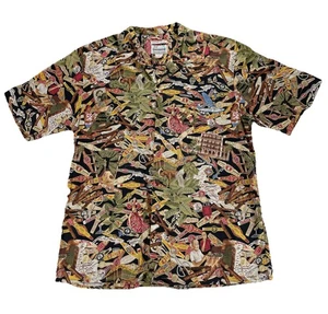 Camisa Hawaiana Reyn Spooner Clásicos Americanos Algodón Egipcio Cigarro Para Hombre L De Colección - Imagen 1 de 16