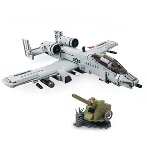 A-10 Fighter Thunderbolt Aircraft Plane Building Block Set | General Jim's Toys - Picture 1 of 19
