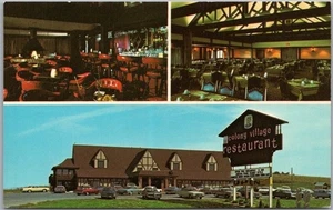 AMANA, Iowa Postcard COLONY VILLAGE RESTAURANT Interstate 80 Roadside c1970s - Picture 1 of 2
