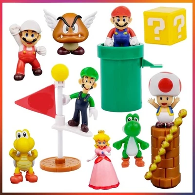 Tortendeko Kinder, 12 Cartoon Tortenfiguren für unvergessliche Geburtstagsfeiern - Bild 1 von 4