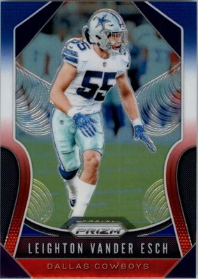 2019 Panini Prizm Prizms Red White and Blue #41 Leighton Vander Esch - FB - Image 1 of 2